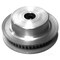 B&B Manufacturing 44MP012-6FA3, Timing Pulley, Aluminum, Clear Anodized,  44MP012-6FA3 - alternate 1